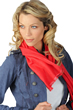 Cashmere & Silk ladies shawls scarva flashing red coral 170x25cm